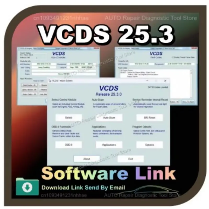 New Software Update VCDS VAG COM OBD2 Scanner HEX V2 USB Interface for V/W AU/DI Sko/da Se/at VIN unlimited multilingual VAGCOM
New Software Update VCDS VAG COM OBD2 Scanner HEX V2 USB Interface for V/W AU/DI Sko/da Se/at VIN unlimited multilingual VAGCOM