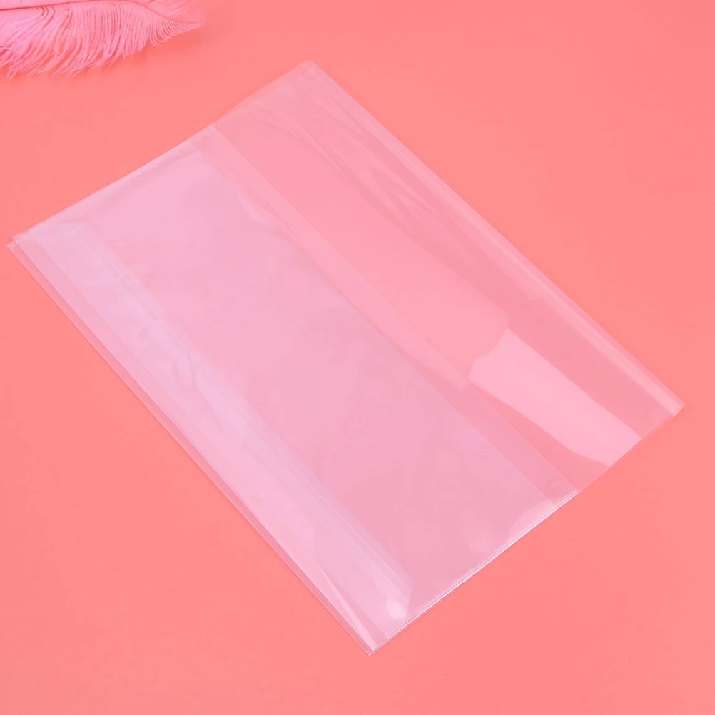 20Pcs Waterproof Book Protector Transparent Reusable Plastic Sleeve Book Cover for Textbooks Textbook Protector
20Pcs Waterproof Book Protector Transparent Reusable Plastic Sleeve Book Cover for Textbooks Textbook Protector