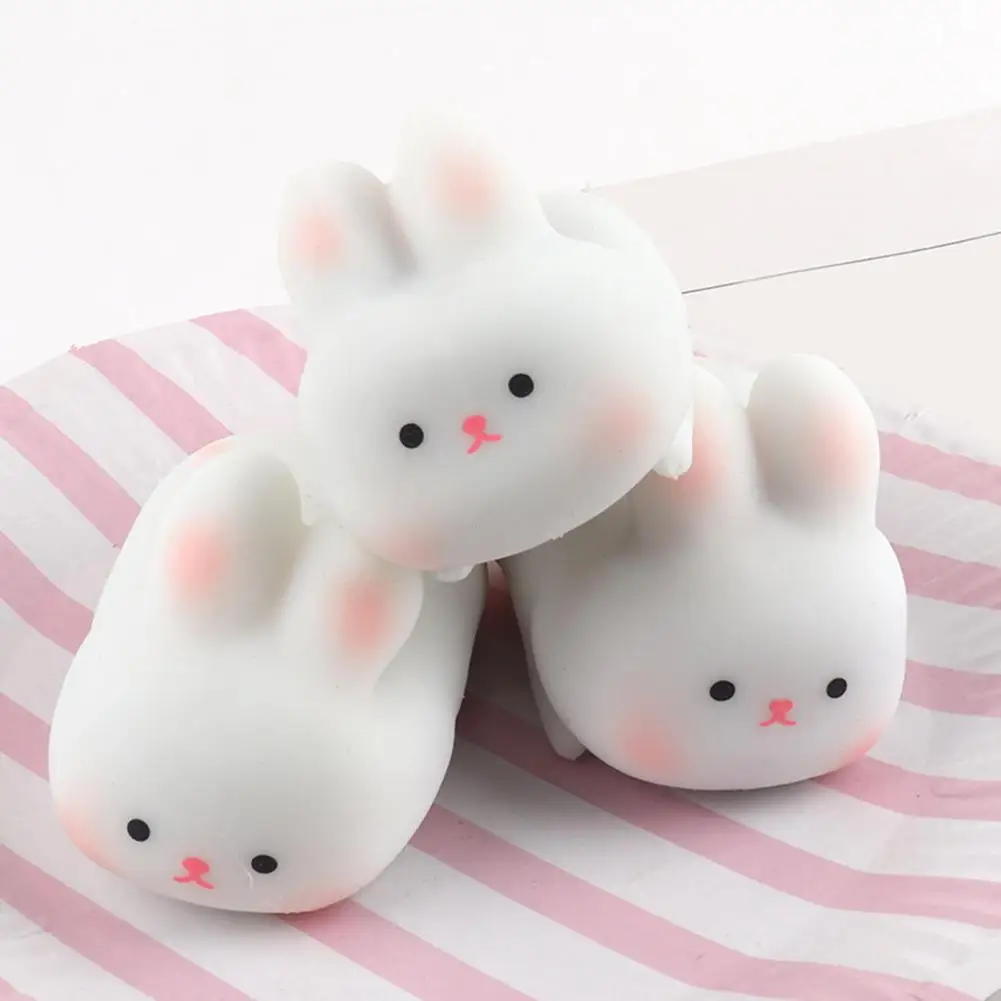 Novelty Rabbit Decompression Toy Soft Elastic Rabbit Squeeze Toy Lovely Animal Bunny Fidget Squeeze Toy
Novelty Rabbit Decompression Toy Soft Elastic Rabbit Squeeze Toy Lovely Animal Bunny Fidget Squeeze Toy