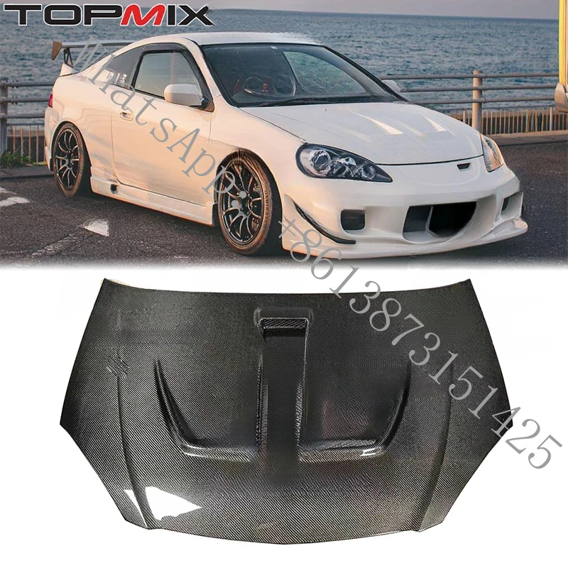 Suitable 2001-2006 Integra Type R DC5 Mugen Style Carbon Fiber Hood with Vents
Suitable 2001-2006 Integra Type R DC5 Mugen Style Carbon Fiber Hood with Vents
