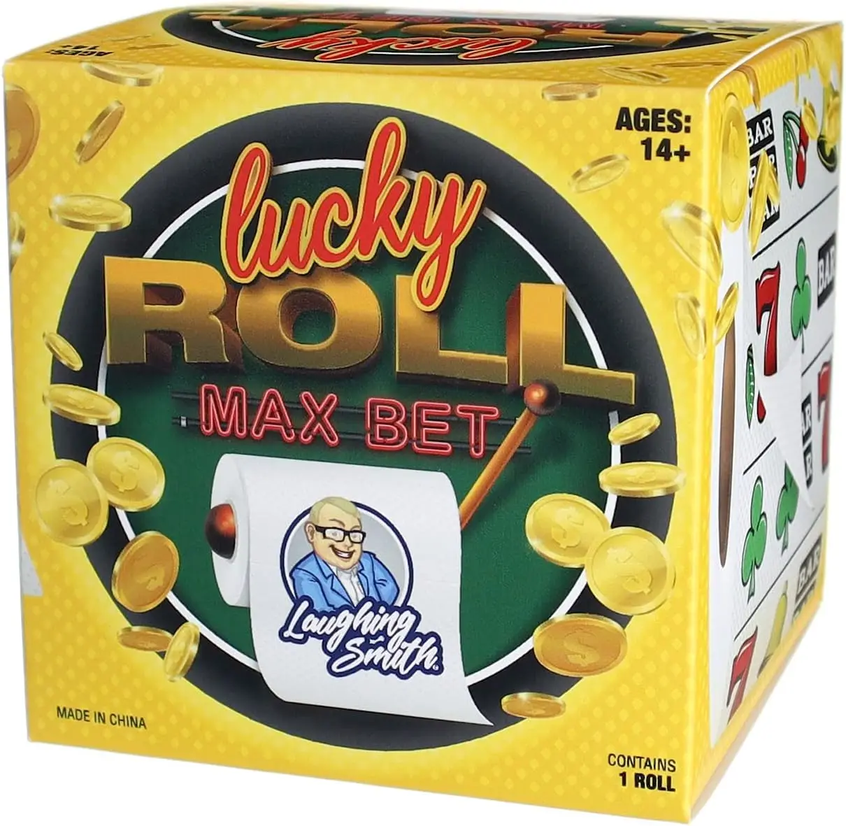 Lucky Roll Max Bet Novelty Toilet Paper - Casino Gambling Gifts - Slot Machine Themed Gift
Lucky Roll Max Bet Novelty Toilet Paper - Casino Gambling Gifts - Slot Machine Themed Gift