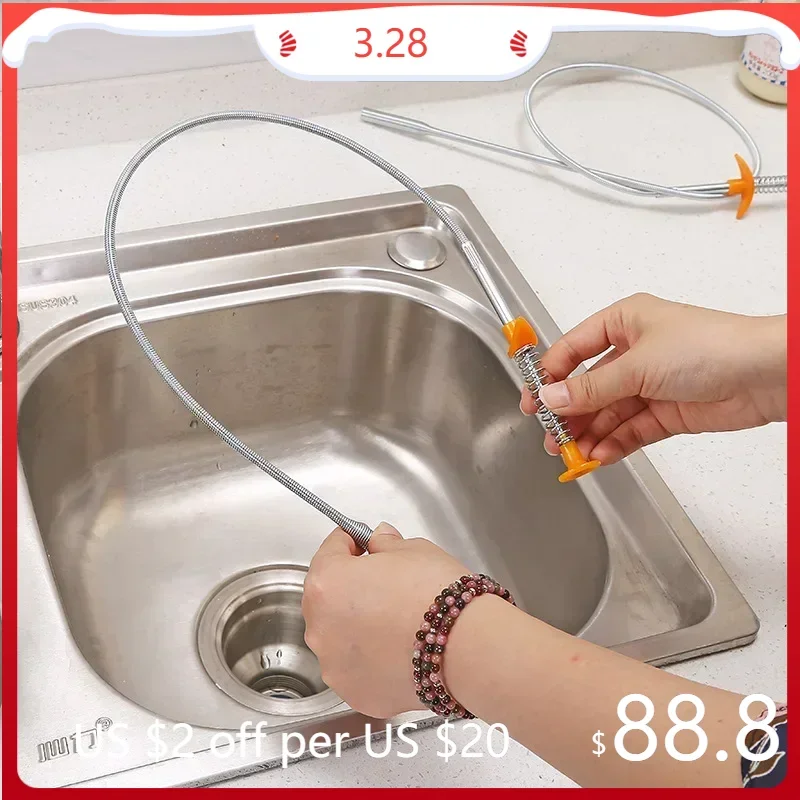 61.5cm Plunger Pipe Cleaning Cable Kitchen Cleaning Tools Pipeline Dredge Siphon For Sink Hair Brush Cleaner Sink Tool Unblocker
61.5cm Plunger Pipe Cleaning Cable Kitchen Cleaning Tools Pipeline Dredge Siphon For Sink Hair Brush Cleaner Sink Tool Unblocker