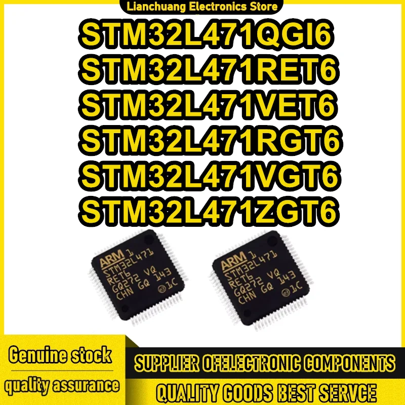 STM32L471RET6 STM32L471VET6 STM32L471RGT6 STM32L471QGI6 STM32L471VGT6 STM32L471ZGT6 Микросхема IC 100% новая оригинальная в наличии
STM32L471RET6 STM32L471VET6 STM32L471RGT6 STM32L471QGI6 STM32L471VGT6 STM32L471ZGT6 Микросхема IC 100% новая оригинальная в наличии
