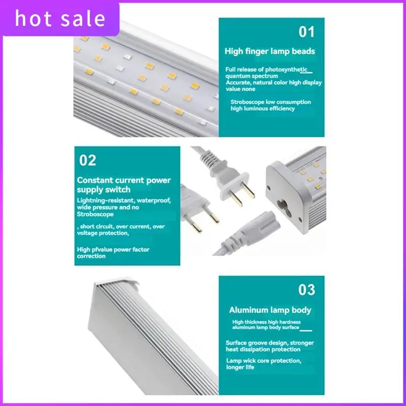 A26I-2Pcs LED Plant Growth Lamps Grow Lights For Indoor Plants 25W Plant Lights For Seed Starting Seedlings EU Plug
A26I-2Pcs LED Plant Growth Lamps Grow Lights For Indoor Plants 25W Plant Lights For Seed Starting Seedlings EU Plug