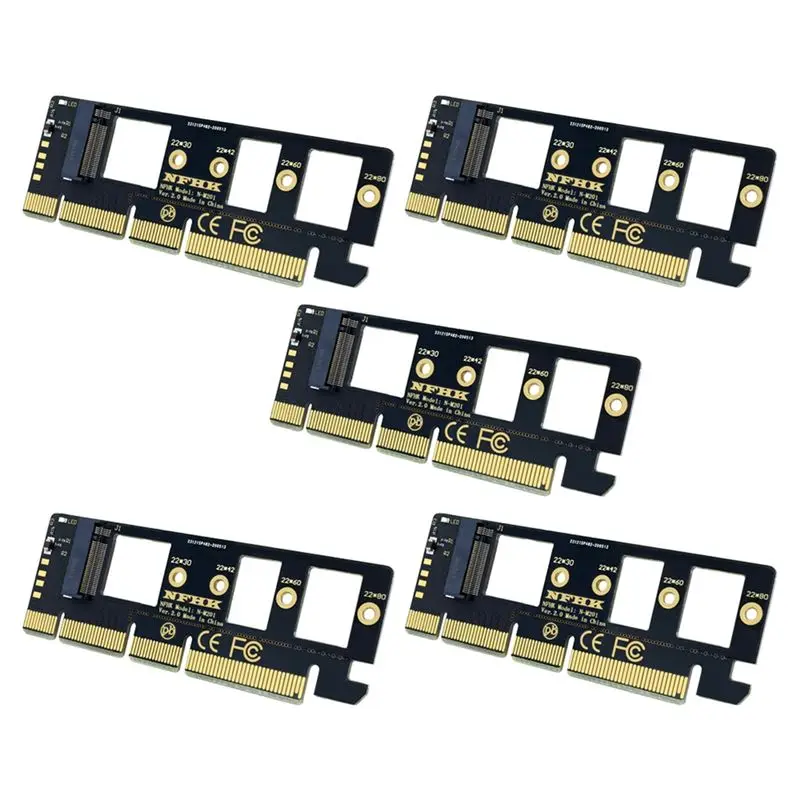 Classic-5X Expansion Card M.2 NVME SSD To PCIE 3.0 X16/X8/X4 Desktop SSD Adapter Card Support 2230 2242 2260 2280 Size SSD
Classic-5X Expansion Card M.2 NVME SSD To PCIE 3.0 X16/X8/X4 Desktop SSD Adapter Card Support 2230 2242 2260 2280 Size SSD