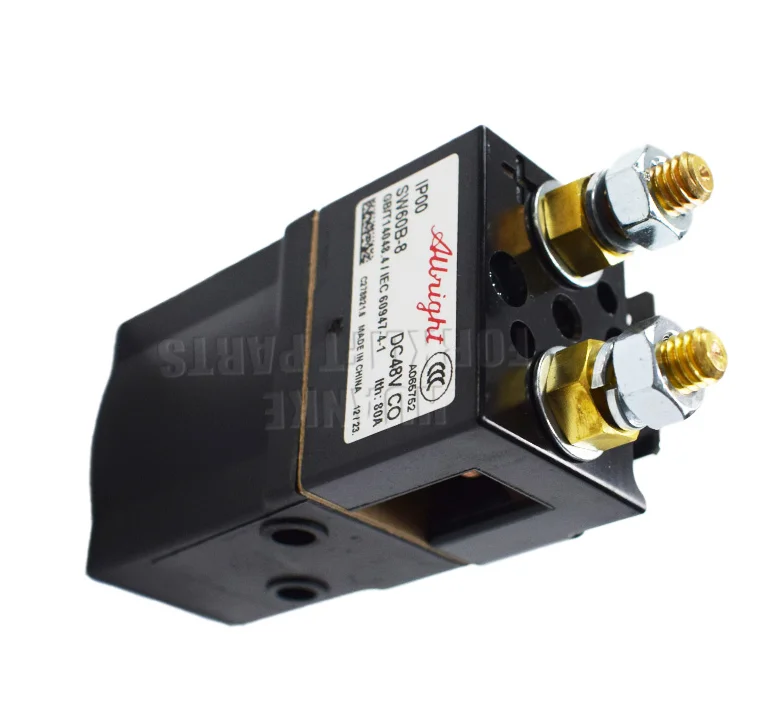 Wholesale Oem Magnetic Contactor Electric Forklift Parts 24V/48V/80V Dc Contactor SW60 For Forklift
Wholesale Oem Magnetic Contactor Electric Forklift Parts 24V/48V/80V Dc Contactor SW60 For Forklift