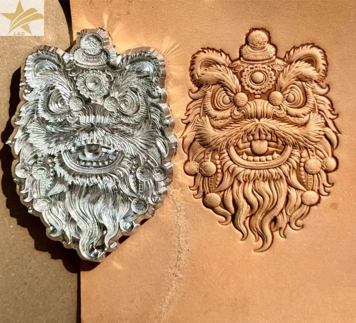 2pcs 3D Lion Head Leather Embossing Stamp Tooo, Leather Carving Stamp Craft Logo Tool ,Pressing Stamping Stamper Shaping Molds
2pcs 3D Lion Head Leather Embossing Stamp Tooo, Leather Carving Stamp Craft Logo Tool ,Pressing Stamping Stamper Shaping Molds