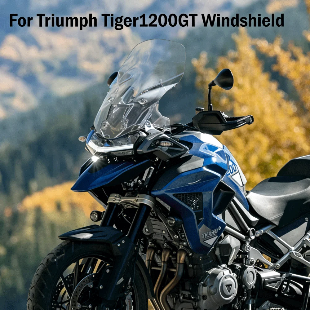 Для мотоцикла Triumph Tiger 1200GT: Увеличенное и модифицированное переднее ветровое стекло, ветрозащитный обтекатель, защитная накладка.
Для мотоцикла Triumph Tiger 1200GT: Увеличенное и модифицированное переднее ветровое стекло, ветрозащитный обтекатель, защитная накладка.