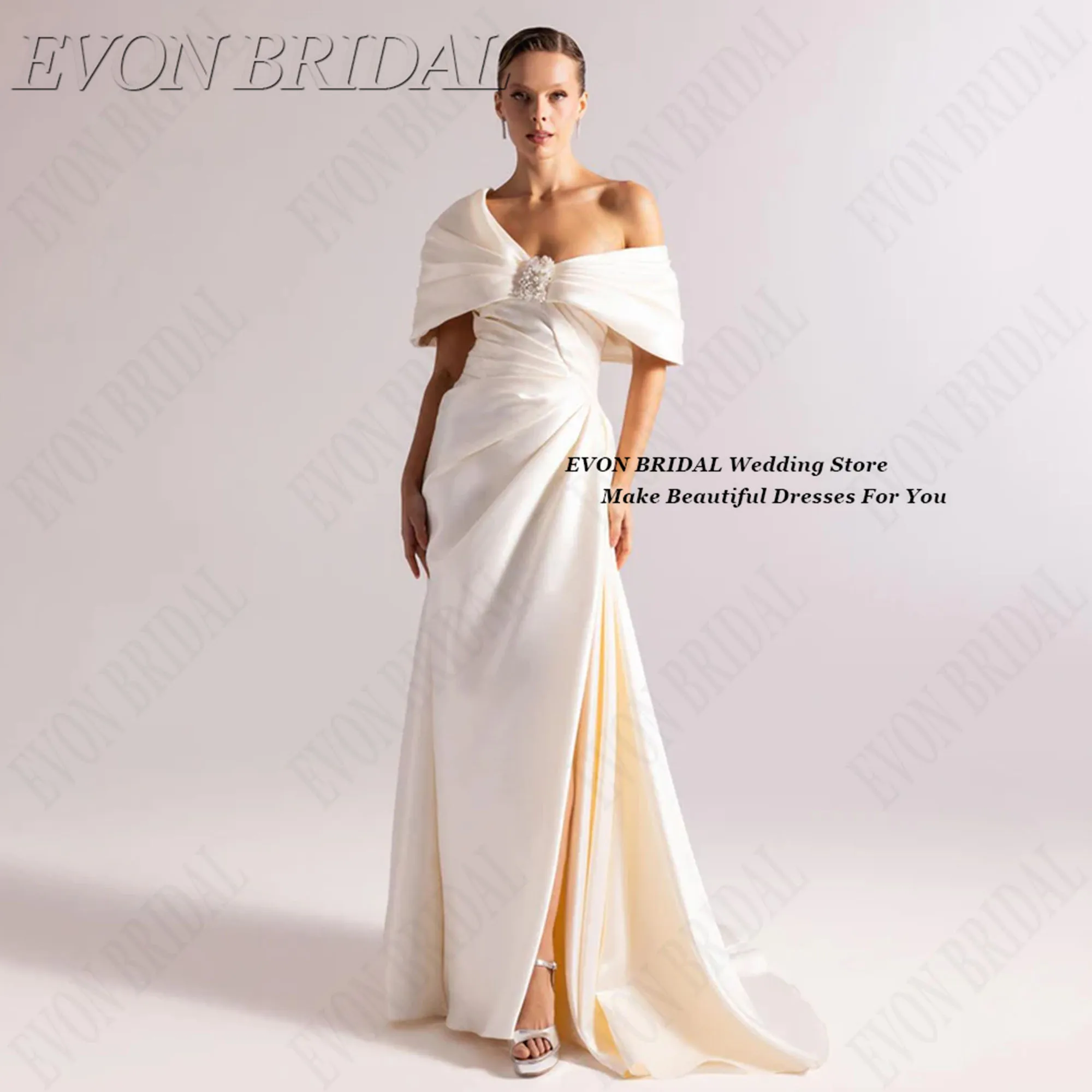 EVON BRIDAL очаровательное атласное вечернее платье с скользящим шлейфом вечернее платье модное свадебное вечернее платье с высоким разрезом на заказ
EVON BRIDAL очаровательное атласное вечернее платье с скользящим шлейфом вечернее платье модное свадебное вечернее платье с высоким разрезом на заказ