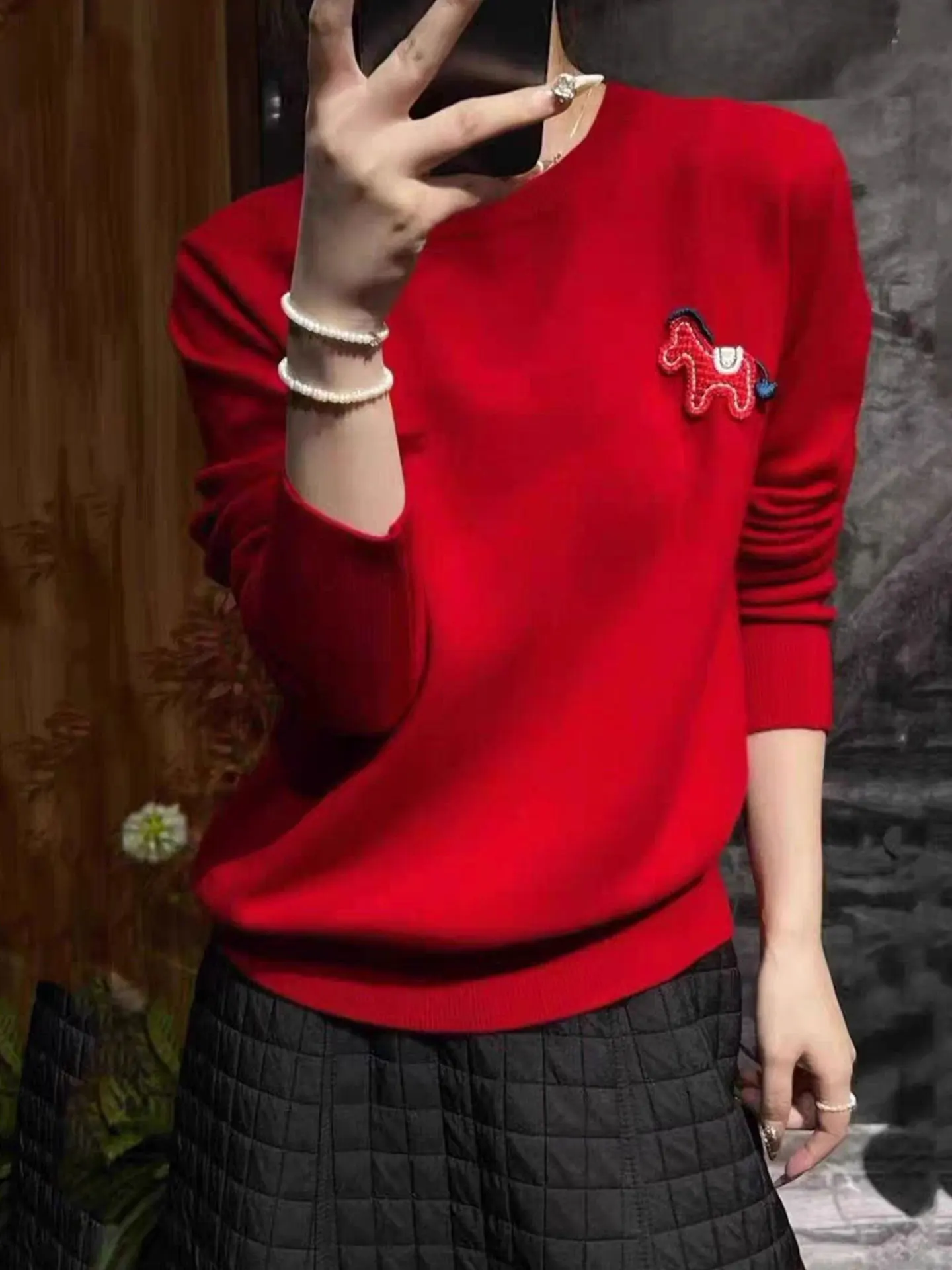 Вязаный свитер Ele Long Sve с вышивкой, вишнево-красный, дизайн Cisas, зимний, теплый, женский, модный, повседневный стиль
Вязаный свитер Ele Long Sve с вышивкой, вишнево-красный, дизайн Cisas, зимний, теплый, женский, модный, повседневный стиль