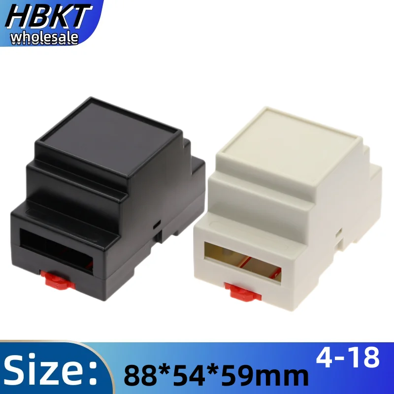 Brand new DIN 35-Rail PLC 88X54X59MM Fire Detection Instrument Material Instrument Shell Controller Case Rail Junction Box 4-18
Brand new DIN 35-Rail PLC 88X54X59MM Fire Detection Instrument Material Instrument Shell Controller Case Rail Junction Box 4-18