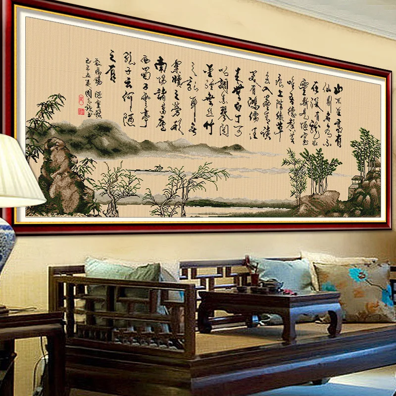 Large Sc Cross Stitch Kit New 2026 Handmade Embroidery Living Room Bedroom Study Cotton Fabric Chinese Sle Series
Large Sc Cross Stitch Kit New 2026 Handmade Embroidery Living Room Bedroom Study Cotton Fabric Chinese Sle Series