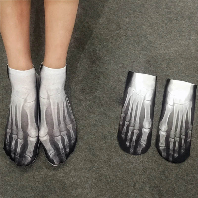 1 Pair Hallowmas Casual 3D Printed Low Cut Ankle Bone Socks Cotton for Mens/ Womens funny socks
1 Pair Hallowmas Casual 3D Printed Low Cut Ankle Bone Socks Cotton for Mens/ Womens funny socks