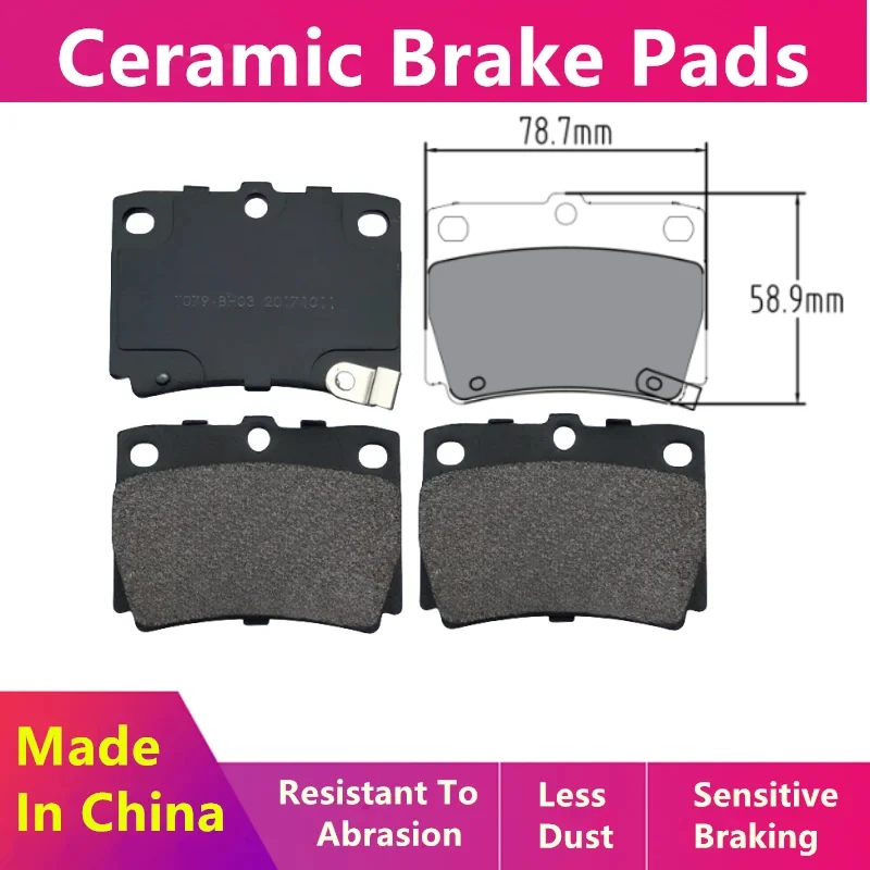 For Mitsubishi NATIVA rear brake pads MR389575 MN102626/auto parts -10006
For Mitsubishi NATIVA rear brake pads MR389575 MN102626/auto parts -10006