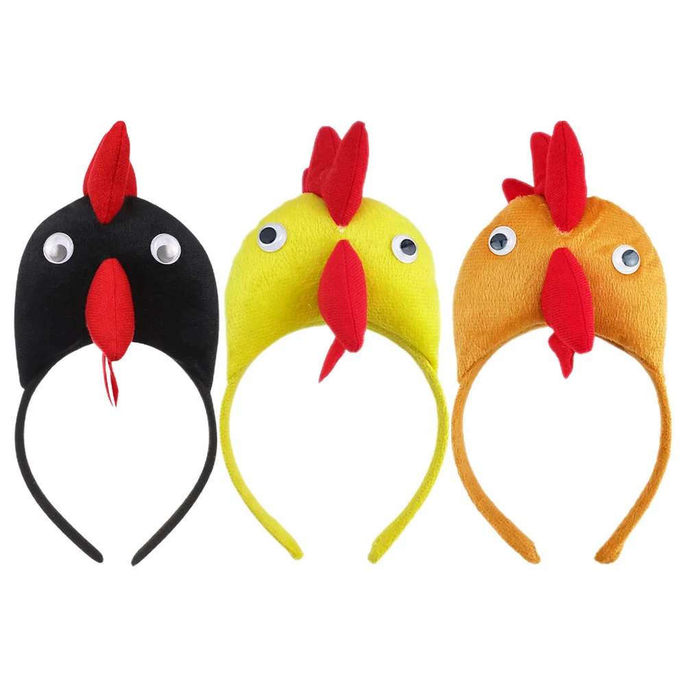 3 Pcs Rooster Headband Key Chain Ring Animal Party Clothing Costume Headbands Pp Cotton For Cosplay Cartoon Baby
3 Pcs Rooster Headband Key Chain Ring Animal Party Clothing Costume Headbands Pp Cotton For Cosplay Cartoon Baby