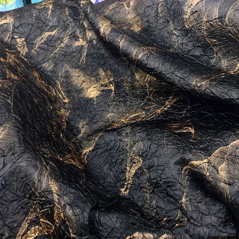 45x120 см, черное золото, складная морщинистая металлическая глянцевая текстура, дизайнерская ткань, ткань для шитья, домашний текстиль, украшение A100
45x120 см, черное золото, складная морщинистая металлическая глянцевая текстура, дизайнерская ткань, ткань для шитья, домашний текстиль, украшение A100