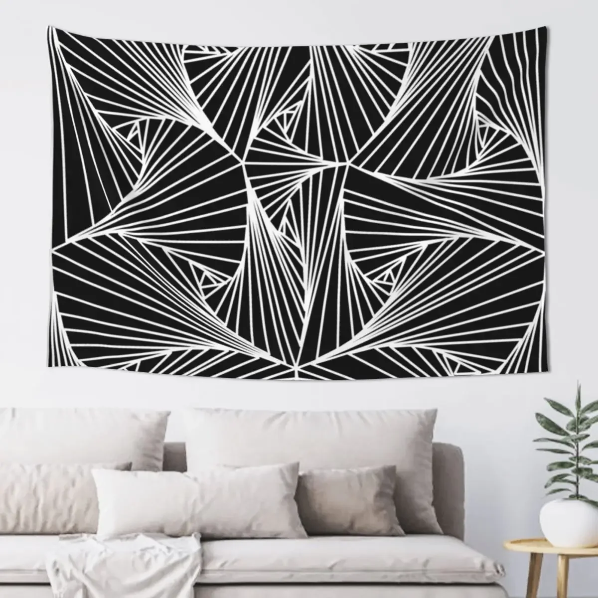 Black and white line drawing abstract illusion 3D art Tapestry Wall Decoration Home Decorations Aesthetic Tapestry
Black and white line drawing abstract illusion 3D art Tapestry Wall Decoration Home Decorations Aesthetic Tapestry