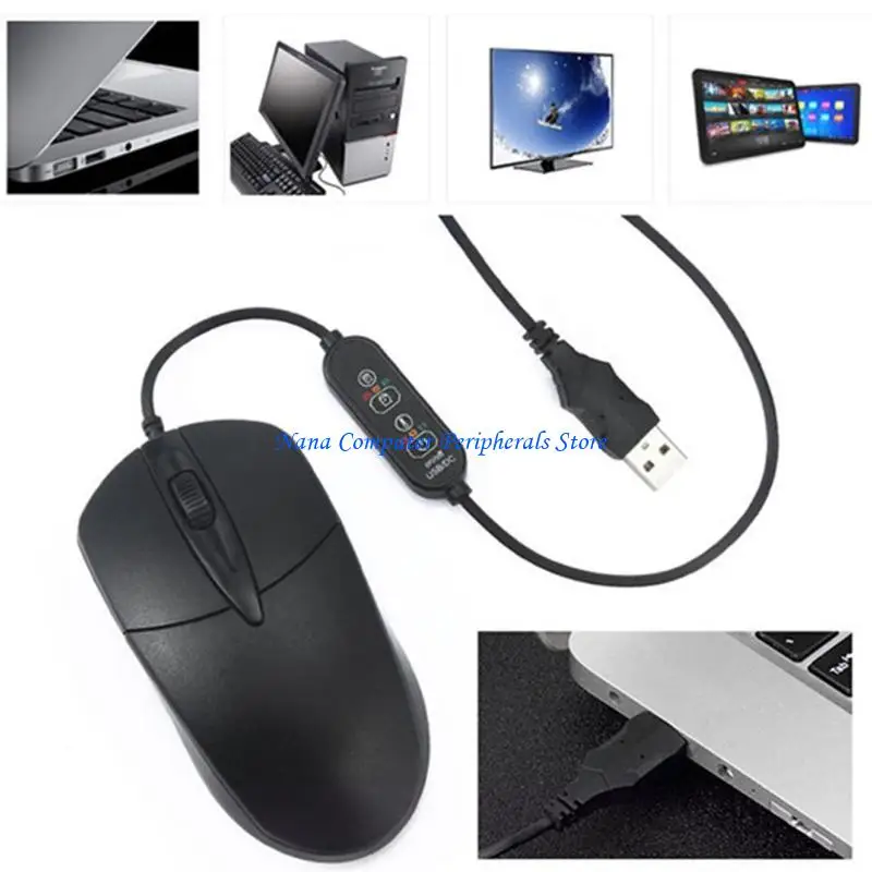 F68C Winter Ergonomic Heated USB Mouse Corded Mice Plug & for Play for Home Off
F68C Winter Ergonomic Heated USB Mouse Corded Mice Plug & for Play for Home Off