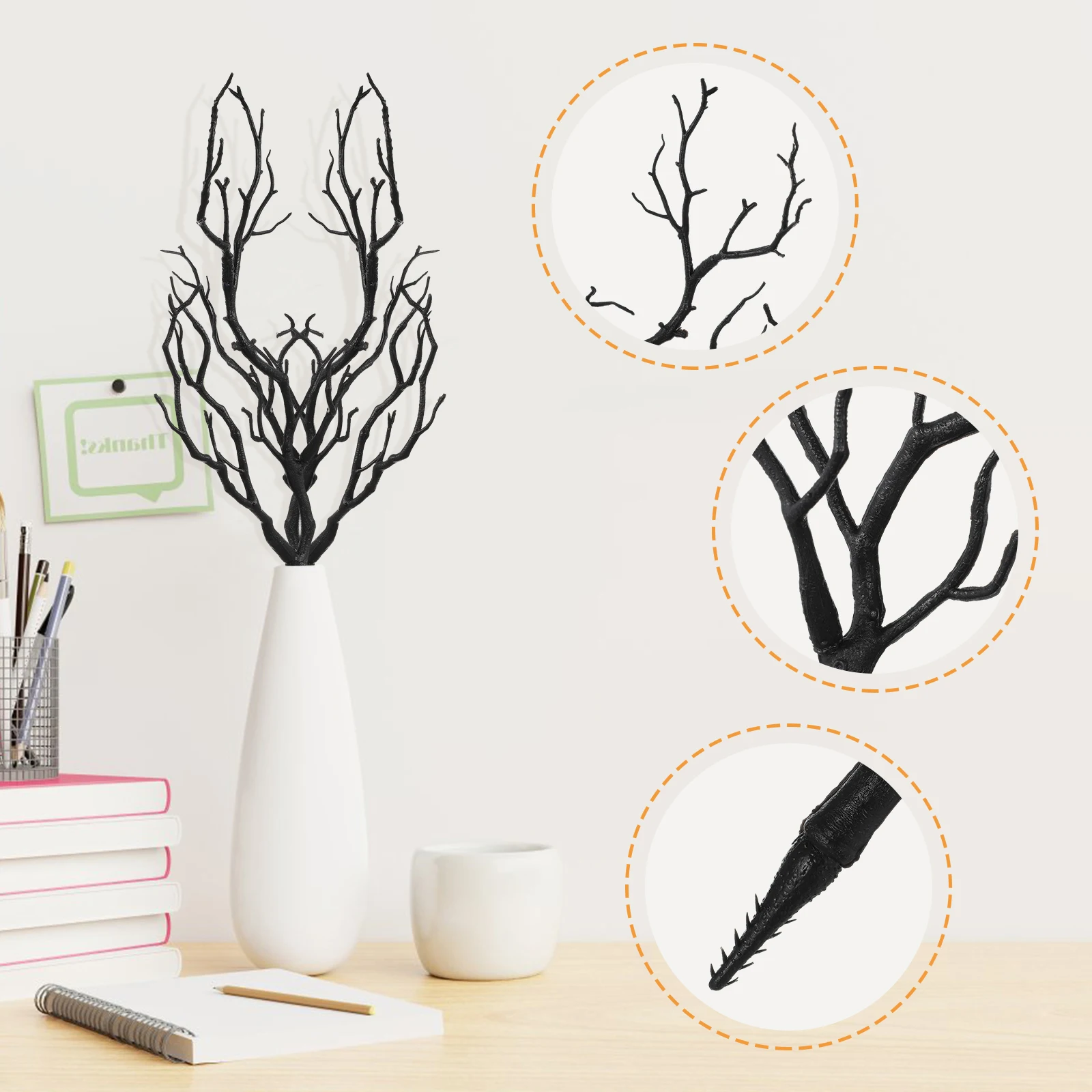 4pcs Artificial Plastic Stems Antler Headband Diy Decorative Plant Twigs Fake Tree Branches For Flower Arrangement Vase Filling
4pcs Artificial Plastic Stems Antler Headband Diy Decorative Plant Twigs Fake Tree Branches For Flower Arrangement Vase Filling