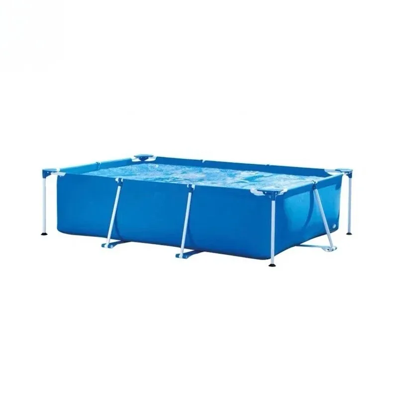 220 x 150 x 60 cm Blue Outdoor Square Frame Pool, Perfect for Summer Water Play and Outdoor Leisure Activities
220 x 150 x 60 cm Blue Outdoor Square Frame Pool, Perfect for Summer Water Play and Outdoor Leisure Activities