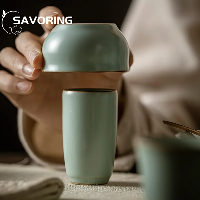 2 шт./лот Лазурная фарфоровая открывающаяся одинарная чашка Hanmade Ru керамическая чашка с запахом набор японского чайного искусства обучение экзамена набор чайной чашки
2 шт./лот Лазурная фарфоровая открывающаяся одинарная чашка Hanmade Ru керамическая чашка с запахом набор японского чайного искусства обучение экзамена набор чайной чашки