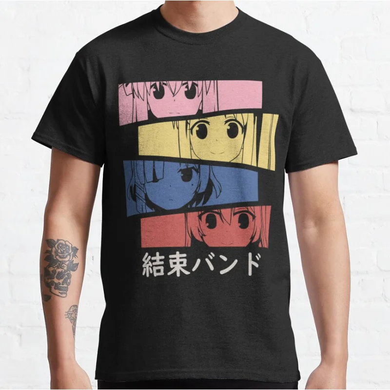 Kawaii Anime girls Bocchi the Rock Cute Manga otaku Short-sleeve crewneck T-shirt for men large size Adult Tops S-6xl
Kawaii Anime girls Bocchi the Rock Cute Manga otaku Short-sleeve crewneck T-shirt for men large size Adult Tops S-6xl