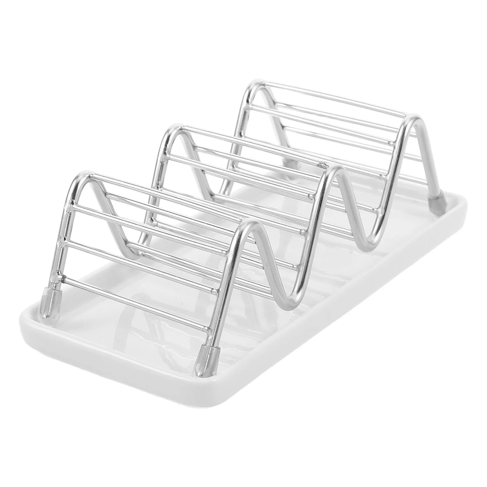 Stainless Steel Drainage Tray Soap Dish W-Shaped Holder Ceramic Decorative Soap Dish for Kitchen Bathroom Shower Sink
Stainless Steel Drainage Tray Soap Dish W-Shaped Holder Ceramic Decorative Soap Dish for Kitchen Bathroom Shower Sink