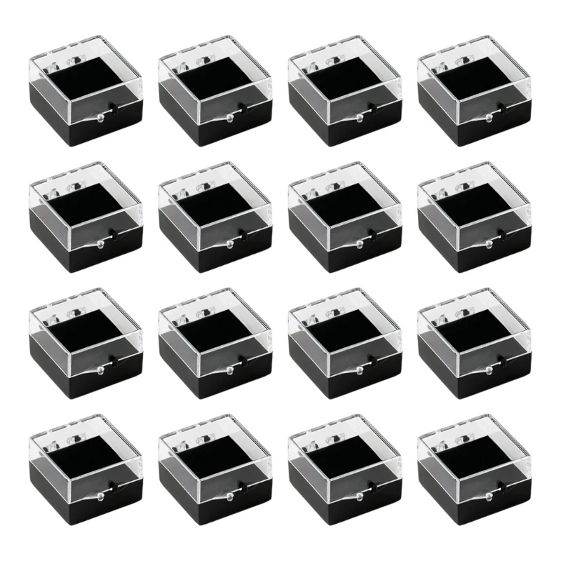 16pcs Recyclable Jewelry Display Boxes Storage for Rings and Chains
16pcs Recyclable Jewelry Display Boxes Storage for Rings and Chains