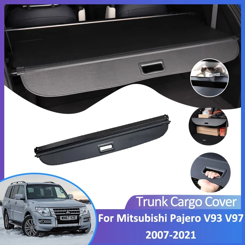 For Mitsubishi Pajero V93 V97 Accessories 2007-2021 2010 2012 2016 Auto Rear Trunk Curtain Car Retractable Cargo Cover storage
For Mitsubishi Pajero V93 V97 Accessories 2007-2021 2010 2012 2016 Auto Rear Trunk Curtain Car Retractable Cargo Cover storage