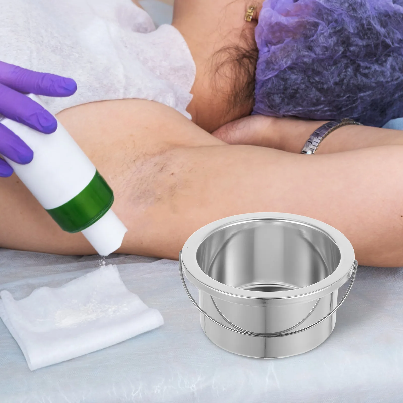 500Ml Wax Melting Inner Pot Reliable Heat Conductivity Easy Handle Design for Hair Removal Wax Warmer Machine Replacement Waxing
500Ml Wax Melting Inner Pot Reliable Heat Conductivity Easy Handle Design for Hair Removal Wax Warmer Machine Replacement Waxing