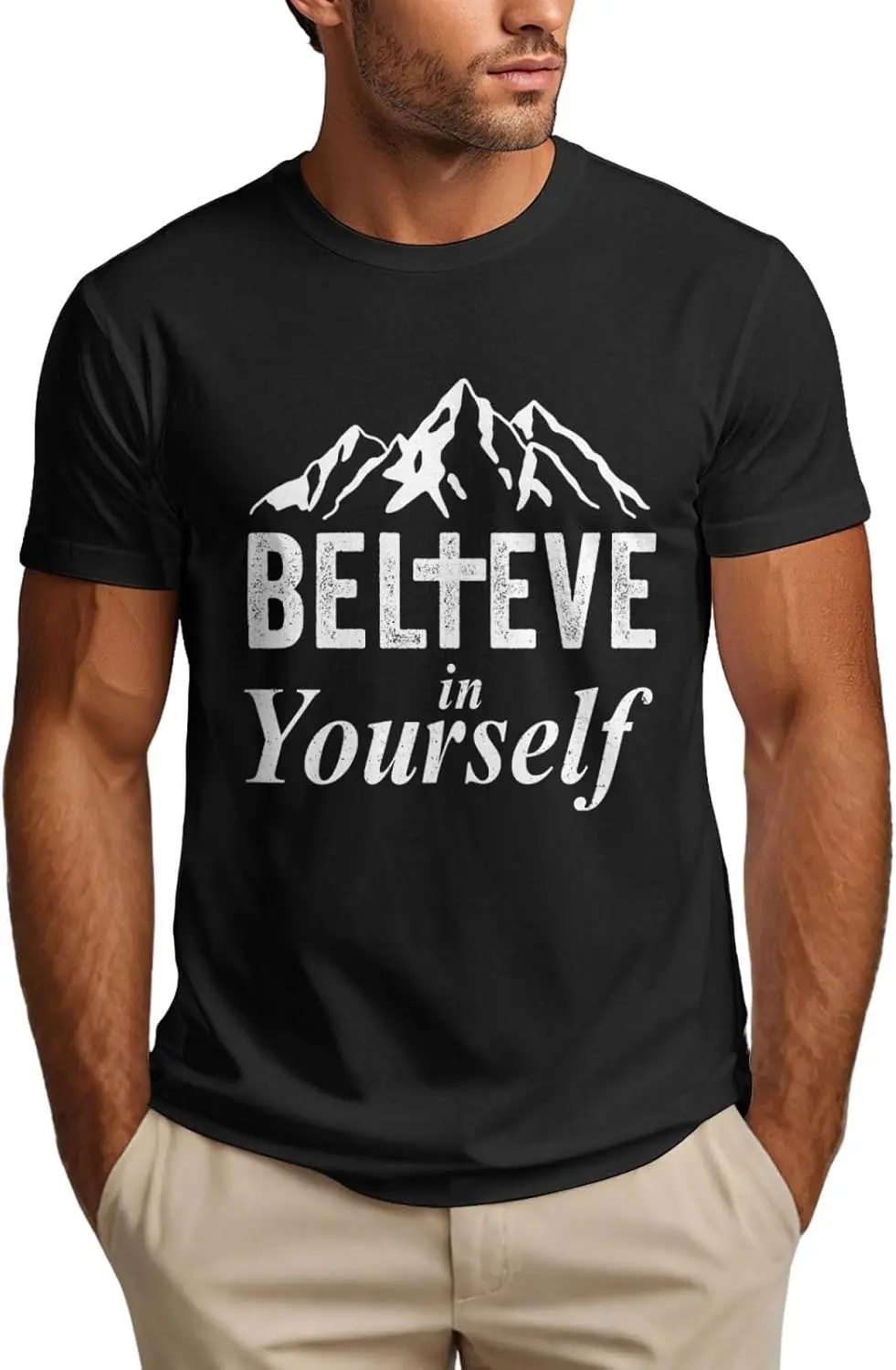 Believe in Yourself Shirt Motivational Quote Inspiration Men's T-Shirt
Believe in Yourself Shirt Motivational Quote Inspiration Men's T-Shirt