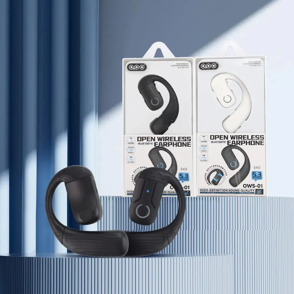 Headphone Wireless Bluetooth Ear Hook Earphone HiFi Stereo Noise Reduction Headset HD Call Earbuds For Huawei Xiaomi iPhone
Headphone Wireless Bluetooth Ear Hook Earphone HiFi Stereo Noise Reduction Headset HD Call Earbuds For Huawei Xiaomi iPhone