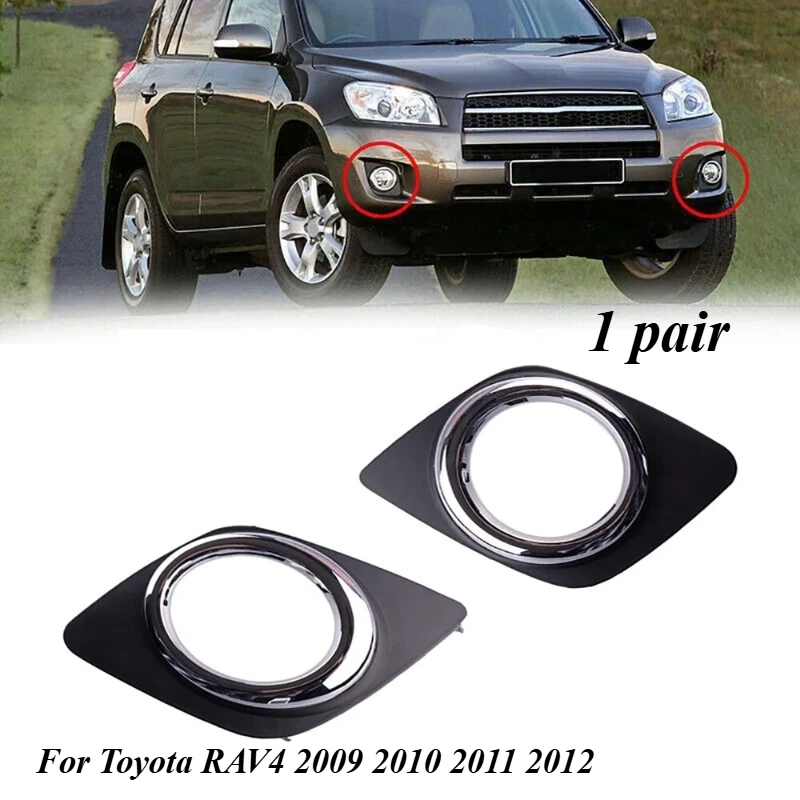For Toyota RAV4 2009 2010 2011 2012 Car Front Bumper Fog Light Frame Cover Trim Fog Lamp Cap Hood 52128-0R040 52127-0R040
For Toyota RAV4 2009 2010 2011 2012 Car Front Bumper Fog Light Frame Cover Trim Fog Lamp Cap Hood 52128-0R040 52127-0R040