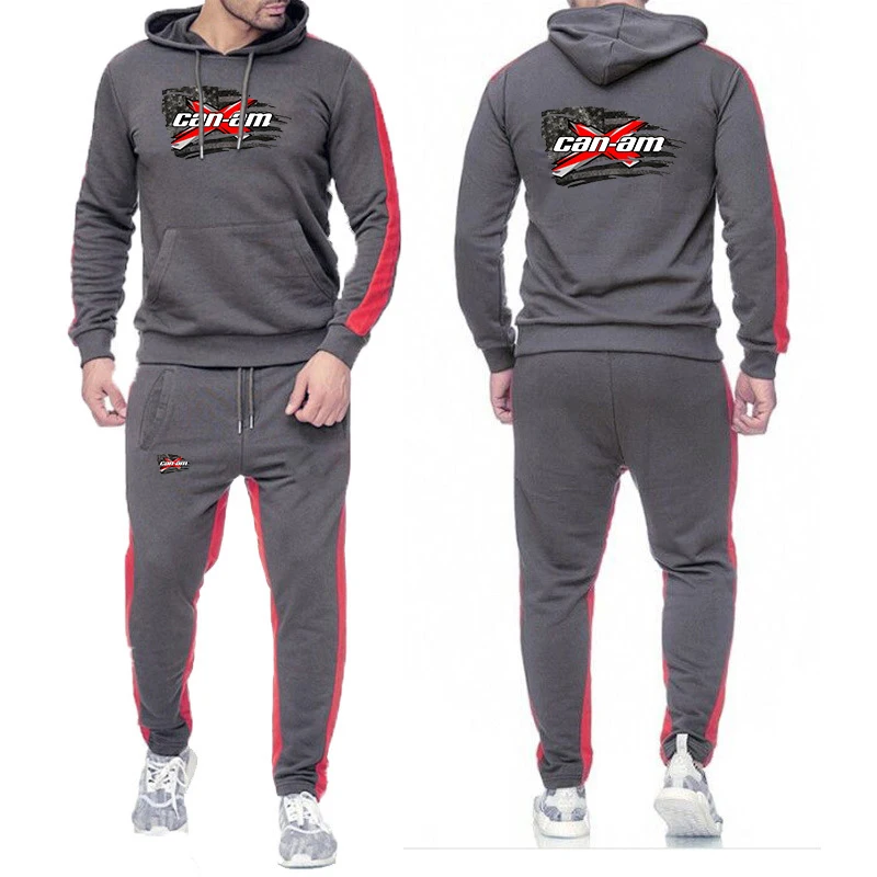 BRP Can Am Motorcycle Print 2025 Spring Autumn Men's New High Quality Solid Color Hoodies + Casual Sweatpants Suit
BRP Can Am Motorcycle Print 2025 Spring Autumn Men's New High Quality Solid Color Hoodies + Casual Sweatpants Suit