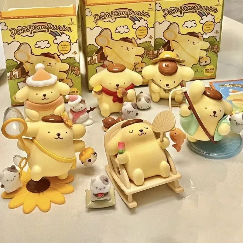 Genuine Pudding Dog Blind Box Four Seasons Series Blind Box Model Home Decoration Sanrio Animation Peripheral Toys Birthday Gift
Genuine Pudding Dog Blind Box Four Seasons Series Blind Box Model Home Decoration Sanrio Animation Peripheral Toys Birthday Gift
