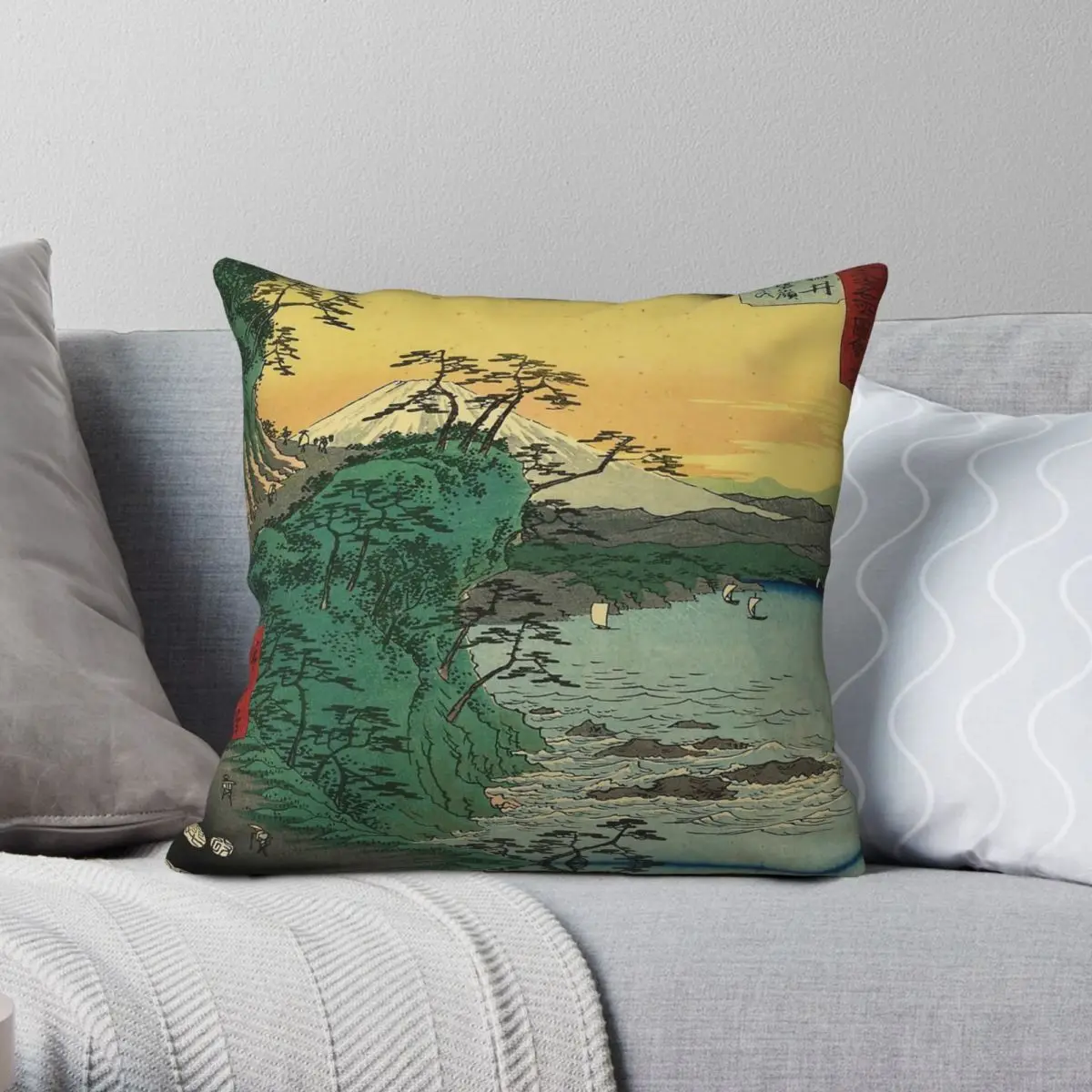Квадратная наволочка Utagawa Hiroshige Coastal Mountain, полиэстер, лен, бархатный узор, декор на молнии, наволочка для домашней подушки
Квадратная наволочка Utagawa Hiroshige Coastal Mountain, полиэстер, лен, бархатный узор, декор на молнии, наволочка для домашней подушки