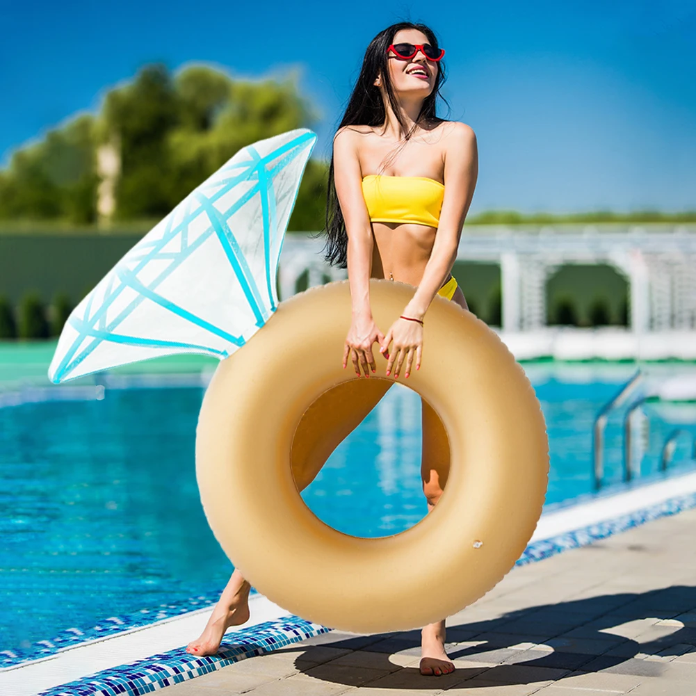 Inflatable Diamond Ring Pool Float Inflatable Swimming Circle Leakproof Floating Water Lounger High Buoyancy for Pool Beach
Inflatable Diamond Ring Pool Float Inflatable Swimming Circle Leakproof Floating Water Lounger High Buoyancy for Pool Beach