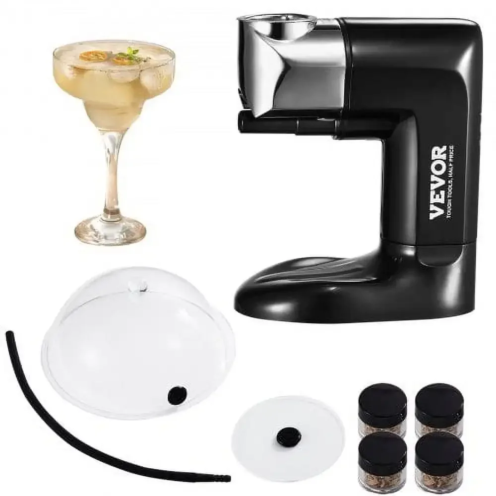 Smoking Gun Kit, Old Fashioned Wood Smoke Infuser, Cocktail Smoker with Four Flavors of Wood Chips and Accessories
Smoking Gun Kit, Old Fashioned Wood Smoke Infuser, Cocktail Smoker with Four Flavors of Wood Chips and Accessories