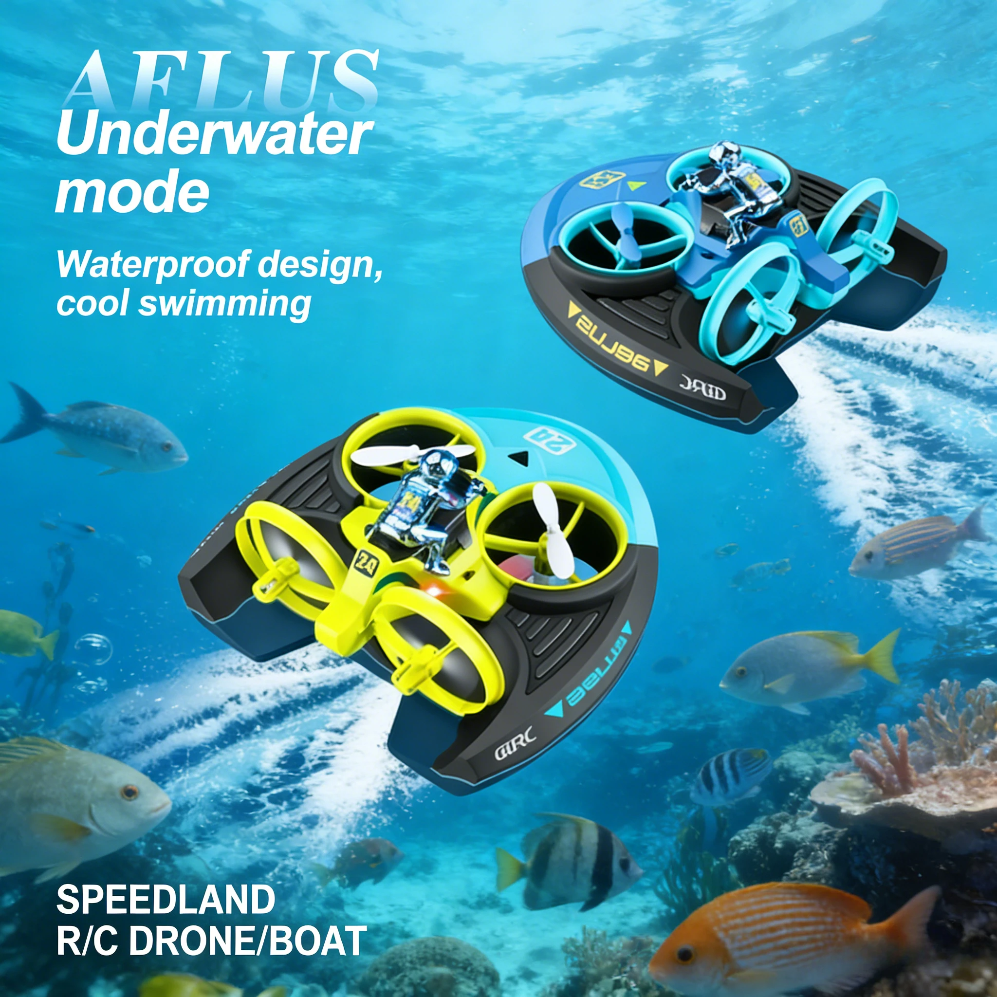 3-in-1 Mini RC Beast! Quadcopter-Boat-Helicopter 2.4G Rechargeable Portable Kids Toy Gift
3-in-1 Mini RC Beast! Quadcopter-Boat-Helicopter 2.4G Rechargeable Portable Kids Toy Gift