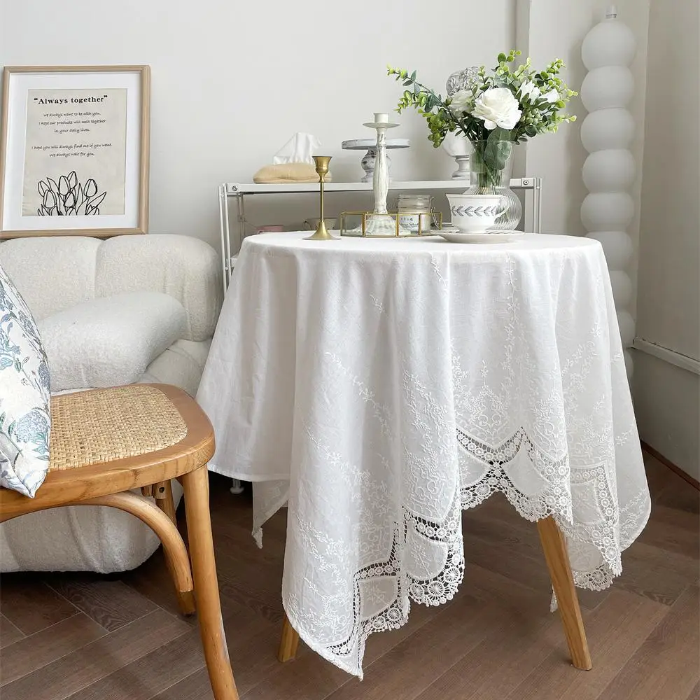 Lace Fabric party table cloth cotton for Elegant Holiday wedding Luxurious decoration ectangular Embroidered Kitchen Tablecloth
Lace Fabric party table cloth cotton for Elegant Holiday wedding Luxurious decoration ectangular Embroidered Kitchen Tablecloth