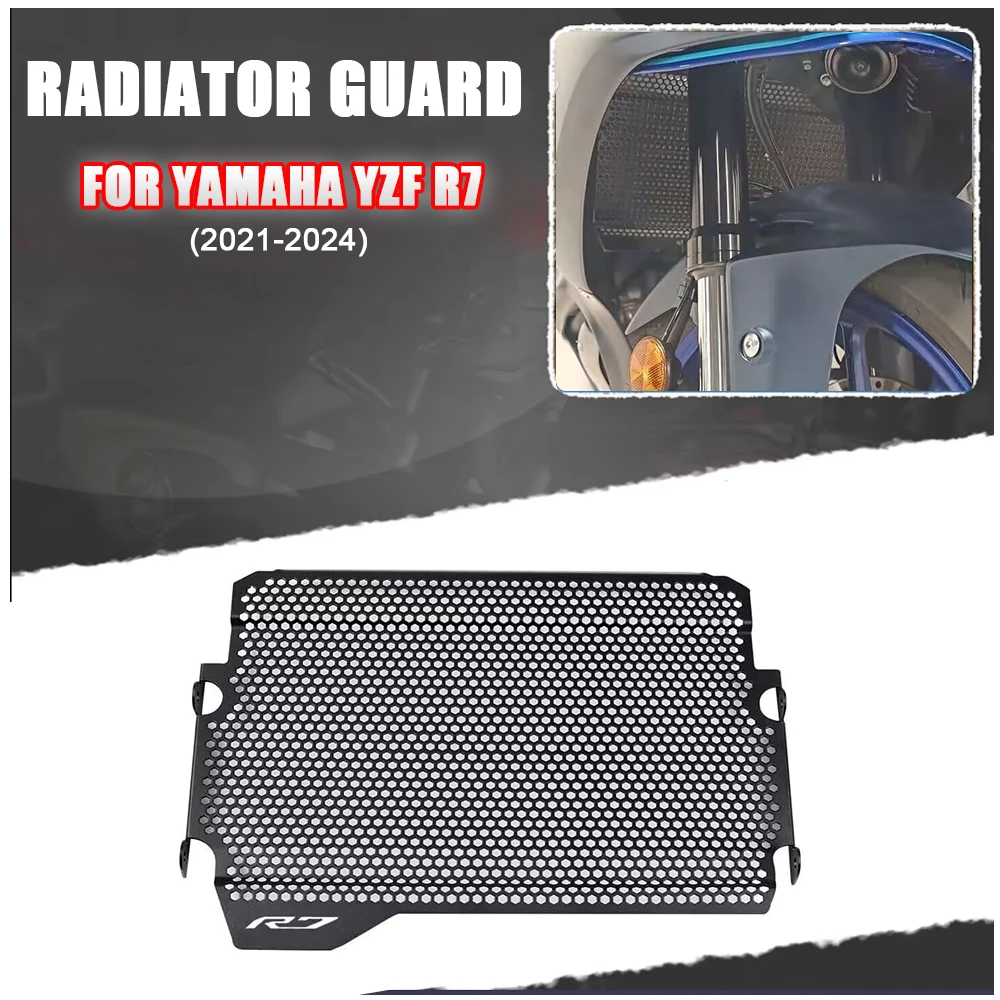 For Yamaha YZF-R7 YZF R7 2021 2022 2023 2024 R7 Radiator Protective Cover Grill Guard Grille Protector Motorcycle Accessories
For Yamaha YZF-R7 YZF R7 2021 2022 2023 2024 R7 Radiator Protective Cover Grill Guard Grille Protector Motorcycle Accessories