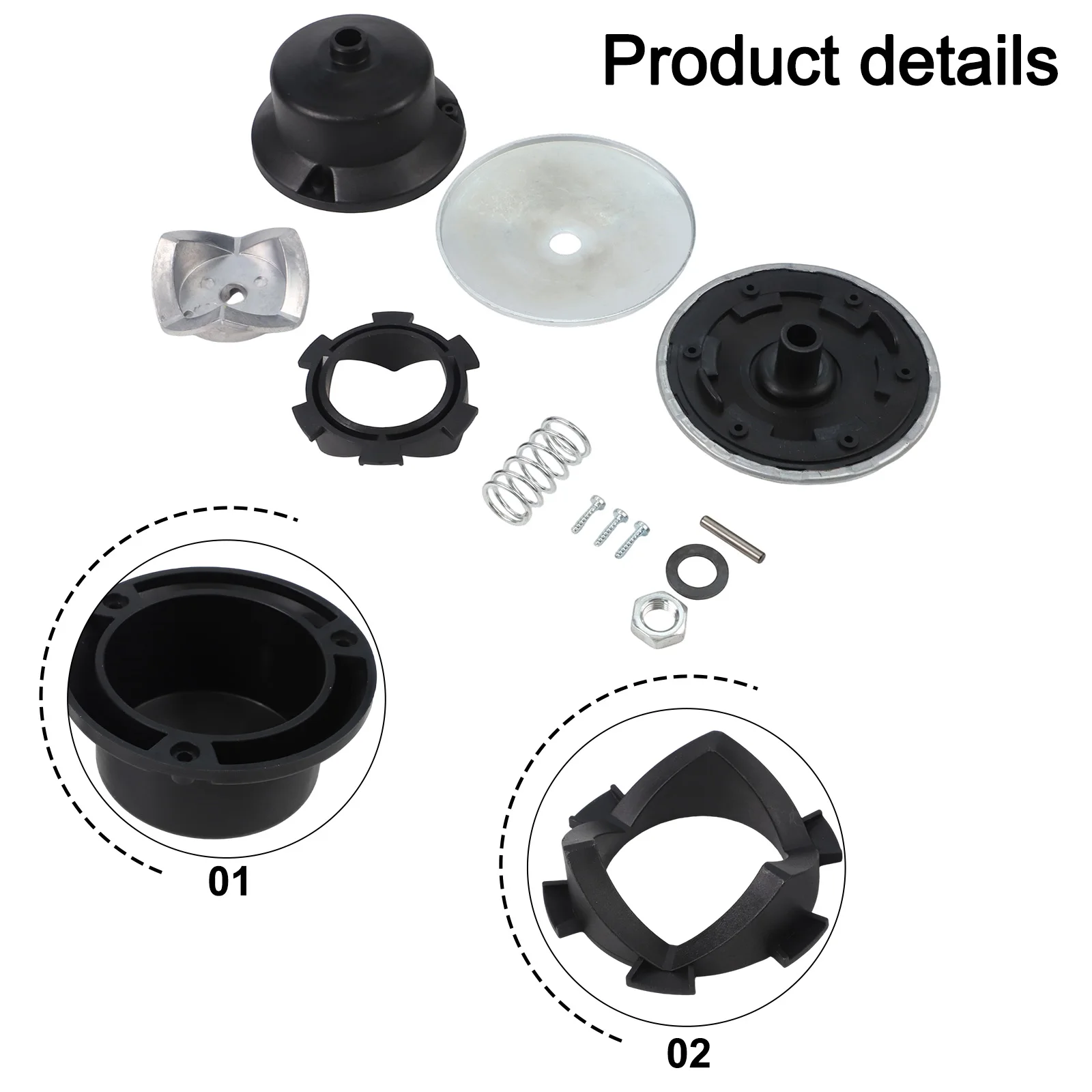 Drive Kit For Lawn Mower GT79253 Replacement Kit Garden Maintenance Compatibility With Various Models For Lawn Mower
Drive Kit For Lawn Mower GT79253 Replacement Kit Garden Maintenance Compatibility With Various Models For Lawn Mower