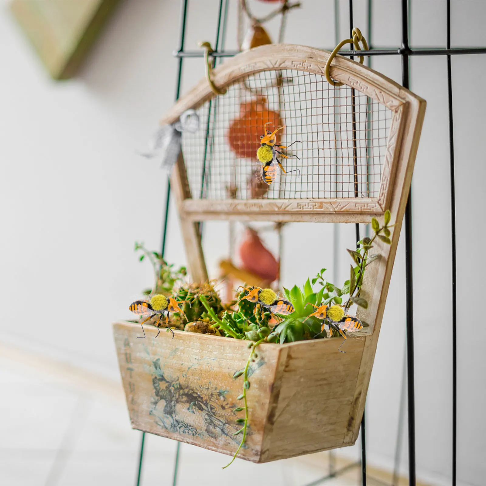 4pcs Simulated Clay Insect Decor Garden Accessories Iron Wire Antennae Yard Statue Gardening Supplies farmhouse rustic
4pcs Simulated Clay Insect Decor Garden Accessories Iron Wire Antennae Yard Statue Gardening Supplies farmhouse rustic