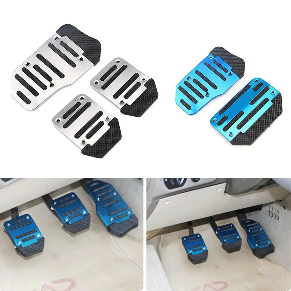 3Pcs Automatic Foot Pedal 2Pcs/Car Vehicle Manual Accelerator Brake Metal Set
3Pcs Automatic Foot Pedal 2Pcs/Car Vehicle Manual Accelerator Brake Metal Set