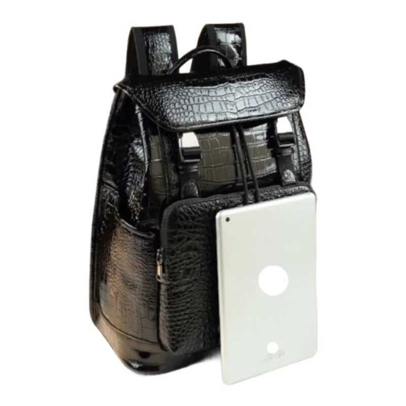 Men's Crocodile Pattern Backpack - Large Capacity Travel Bag for Business & Casual Use, Water-Resistant Laptop Bag
Men's Crocodile Pattern Backpack - Large Capacity Travel Bag for Business & Casual Use, Water-Resistant Laptop Bag