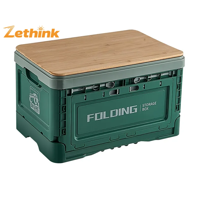 2025 Zethink Outdoor PP 50L Car Multi-functional folding box with wooden/MDF lid
2025 Zethink Outdoor PP 50L Car Multi-functional folding box with wooden/MDF lid