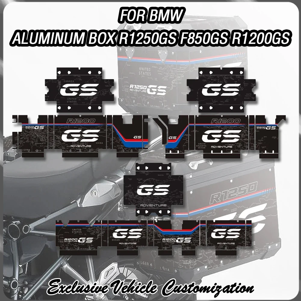 For BMW R1250GS F850GS R1200GS 2004-2023 Adventure Edition (Aluminum Box) Aluminum Box Reflective PET Sticker Protection Kit
For BMW R1250GS F850GS R1200GS 2004-2023 Adventure Edition (Aluminum Box) Aluminum Box Reflective PET Sticker Protection Kit