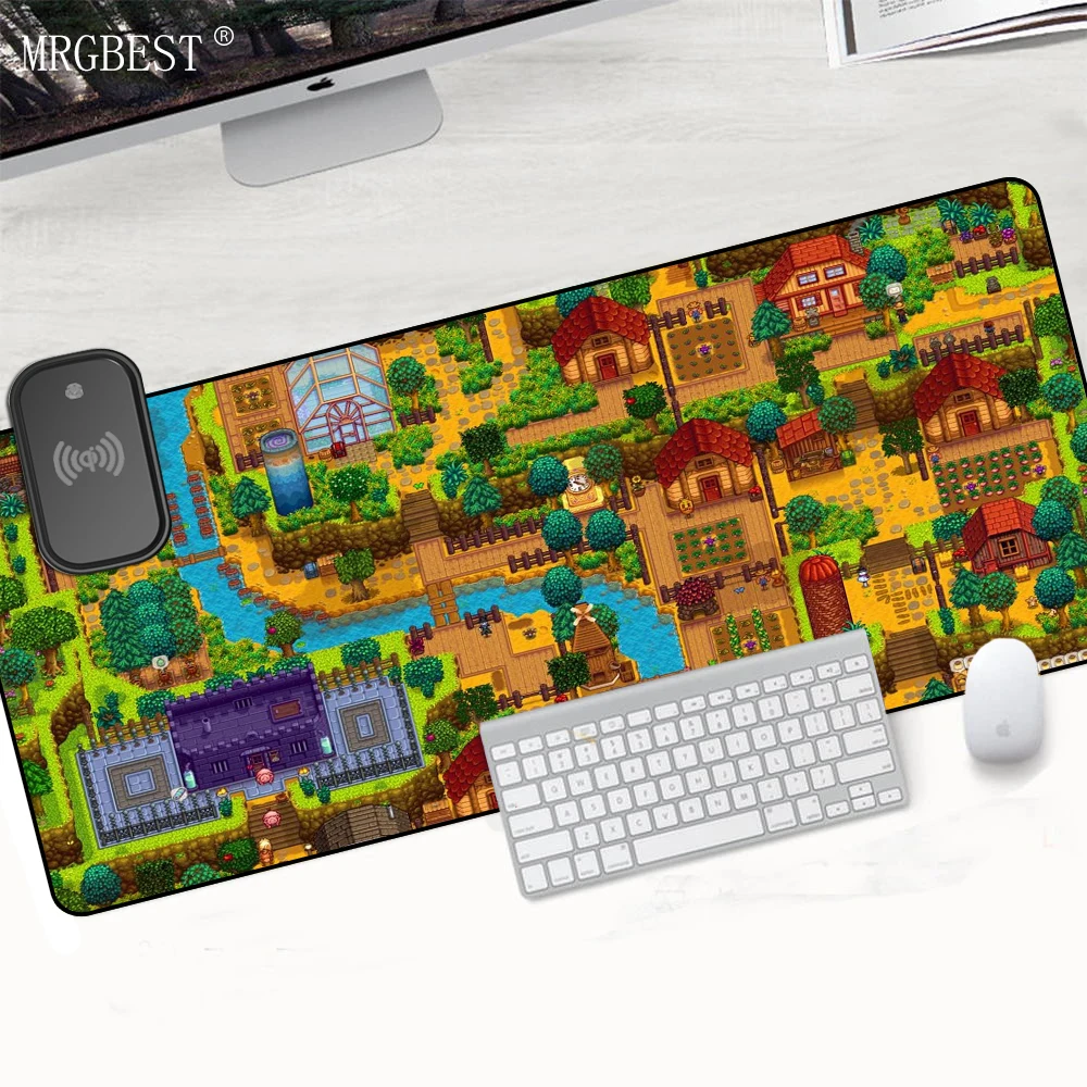 Настольные коврики Stardew Valley беспроводной зарядный коврик для мыши, коврик для мыши, игровой настольный компьютерный коврик, игровой коврик ...
Настольные коврики Stardew Valley беспроводной зарядный коврик для мыши, коврик для мыши, игровой настольный компьютерный коврик, игровой коврик ...
