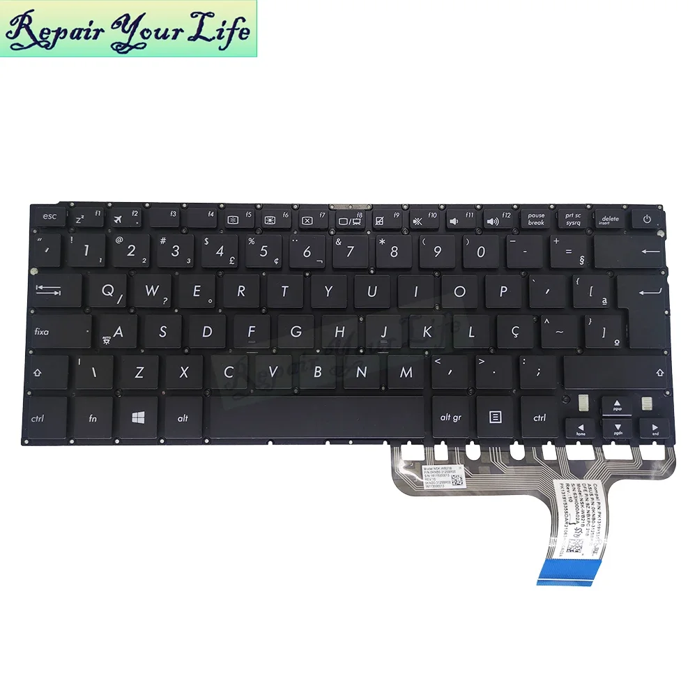 New BRA/Brazil Brazilian Keyboard For ASUS Zenbook UX305 UX305LA UX305UA PT-BR Portuguese Notebook Keyboards 0KNB0-3125BR00
New BRA/Brazil Brazilian Keyboard For ASUS Zenbook UX305 UX305LA UX305UA PT-BR Portuguese Notebook Keyboards 0KNB0-3125BR00