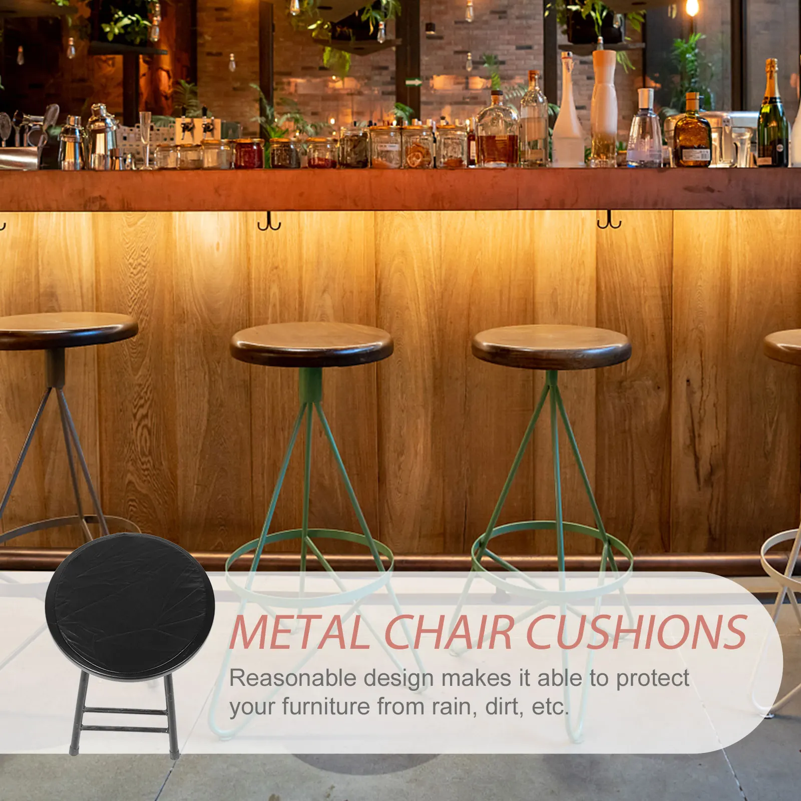 Waterproof Chair Cover Round Stool Pu Elastic Slipcover Cushion Protector Bar Stools Dining Chairs Home Restaurant Use
Waterproof Chair Cover Round Stool Pu Elastic Slipcover Cushion Protector Bar Stools Dining Chairs Home Restaurant Use